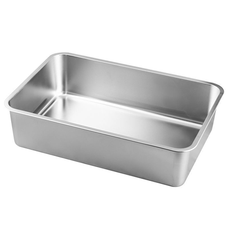 加厚不锈钢平底方盆